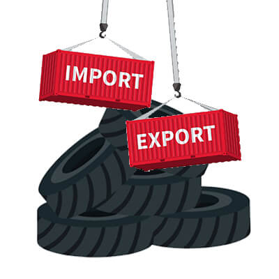 How to import used tyres in india new arrivals